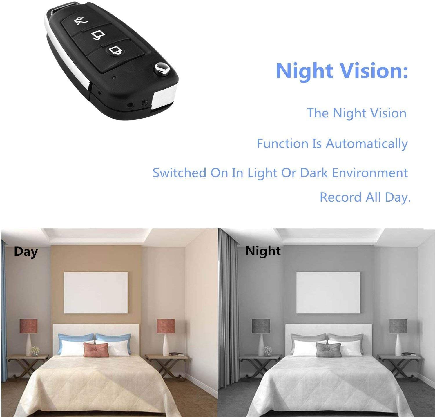 Une vision infrarouge pour détecter les mouvements suspicieux même de nuit !