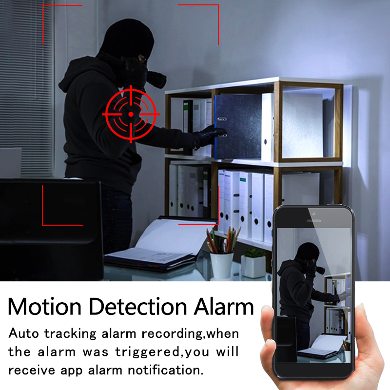 Plusieurs fonctionnalités de surveillance vidéo dont la détection de mouvement sont à découvrir