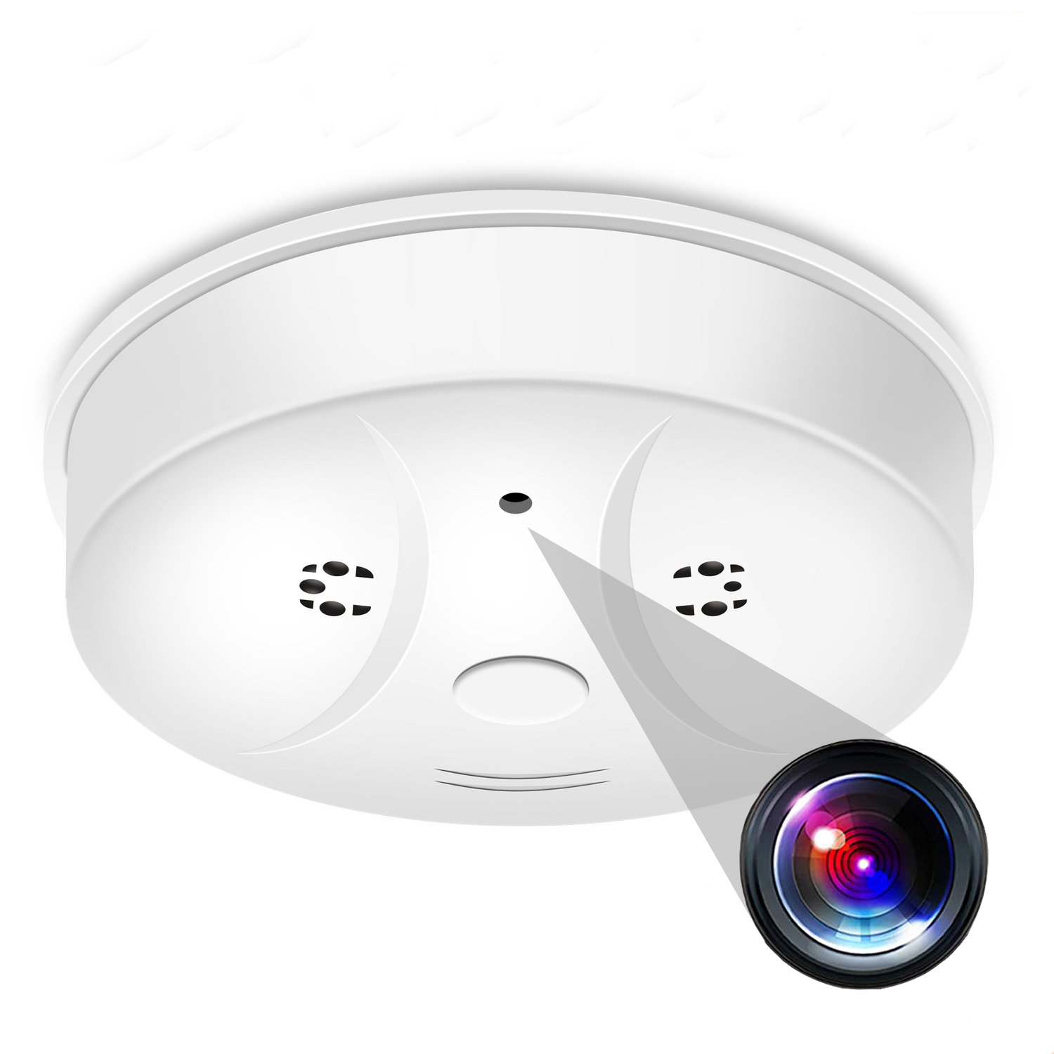 Un détecteur de fumée caméra espion ultra connecté