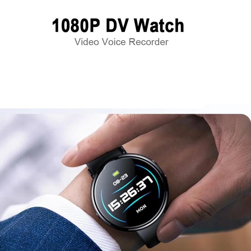 Une montre caméra espion facile d'utilisation