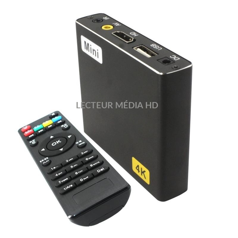 Box TV avec télécommande